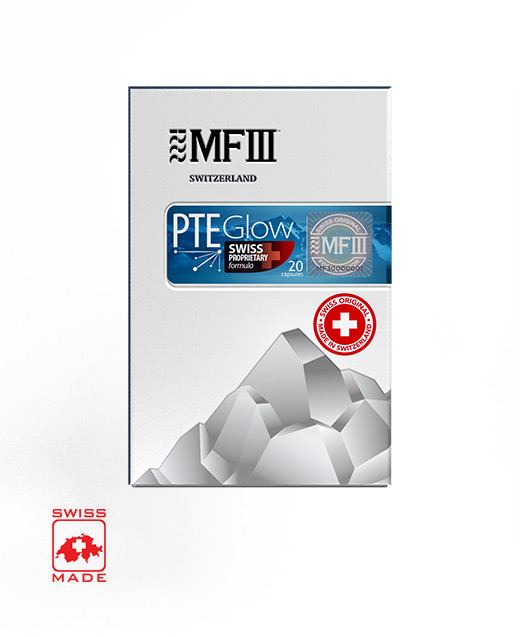 PTE GLOW Swiss Proprietary Formula 1x20capsules