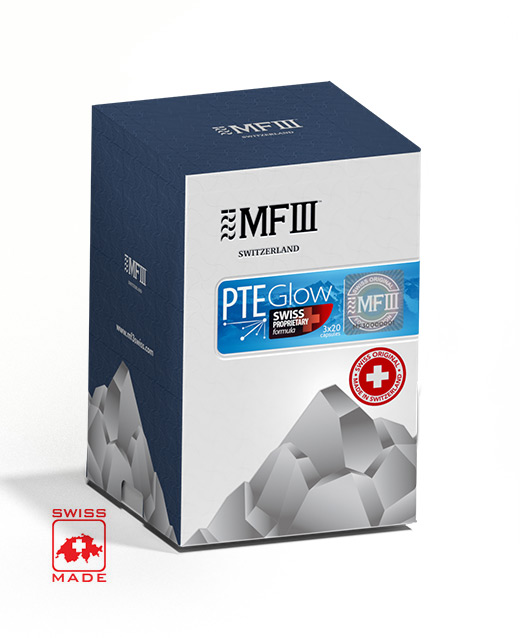 PTE GLOW Swiss Proprietary Formula 3x20capsules