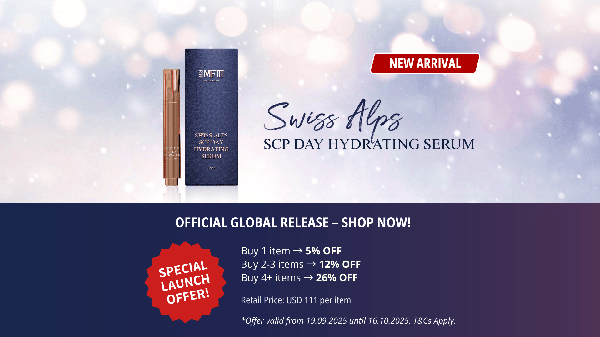 2. Swiss Alps SCP Day Hydrating Serum